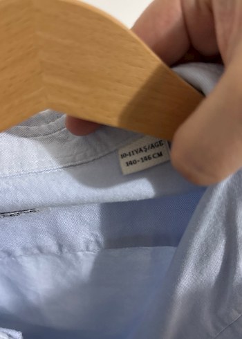 Mavi düğmeli gömlek - Görsel 5