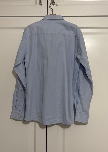 Mavi düğmeli gömlek - Görsel 6