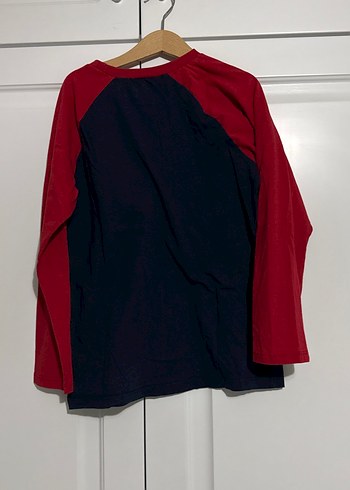 Erkek Çocuk Kırmızı Siyah Skateboard Sweatshirt - Görsel 6