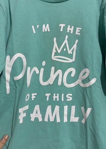 Turkuaz Baskılı Uzun Kollu Tişört - Görsel 2