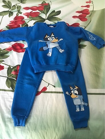 Bluey alt üst eşofman takımı