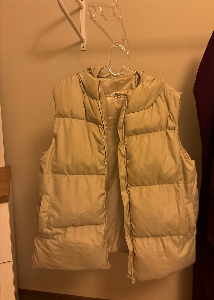 Krem şişme yelek - Görsel 3