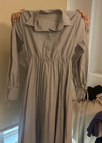 Elbise gri - Görsel 2