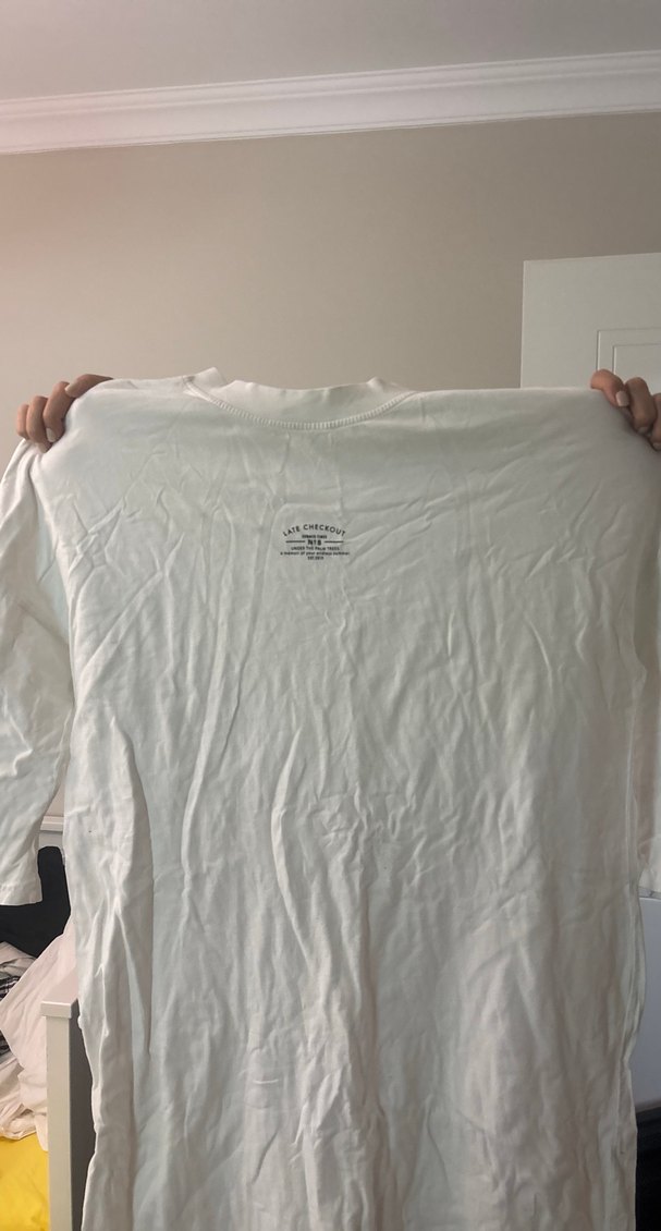 Beyaz Keten elbise tesettür - Görsel 4