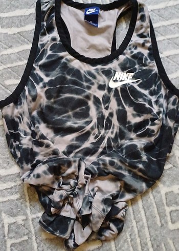 Kadın Gri Batik Desen Nike Spor Atlet