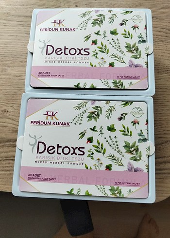Feridun Kunak Detox karışık bitki tozu, 56 adet