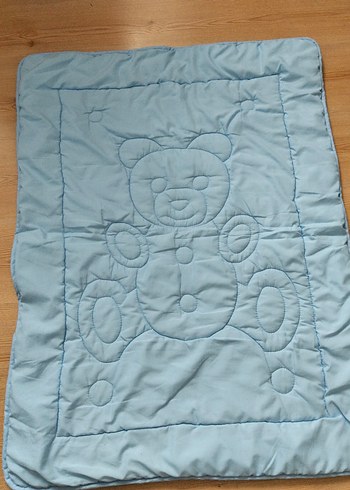 Nakışlı Mavi Bebek Uyku Seti - Görsel 4