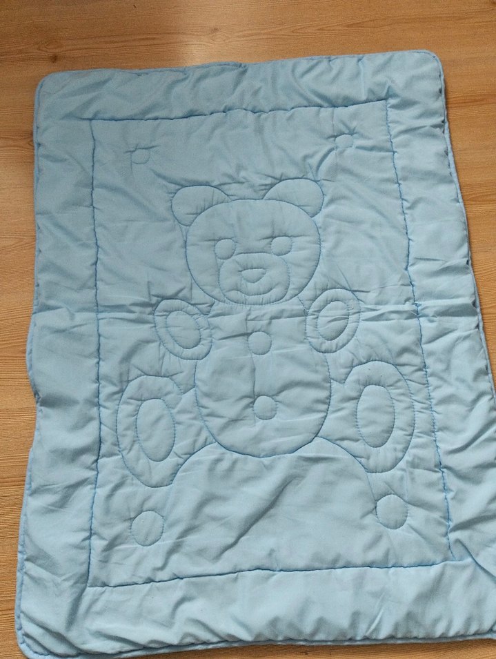 Nakışlı Mavi Bebek Uyku Seti - Görsel 4