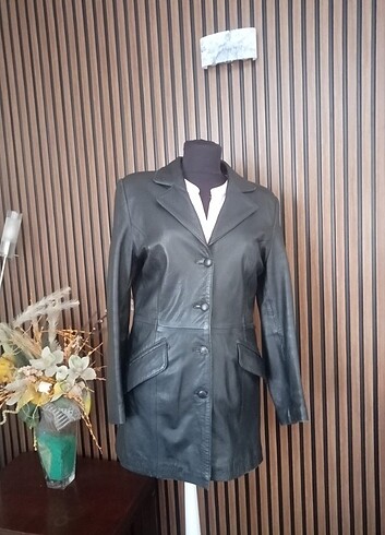 American Vintage 2000ler hakiki deri ceket 