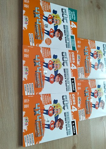 4. Sınıf 4x4 Ders Kitapları Seti key - Görsel 3