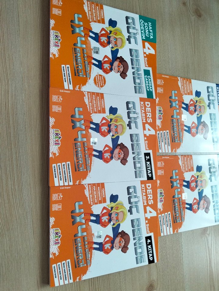 4. Sınıf 4x4 Ders Kitapları Seti key - Görsel 3