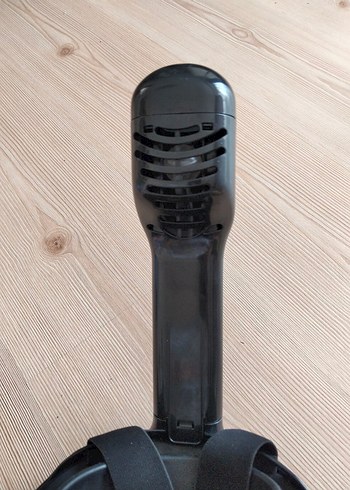 Siyah Tam Yüz Dalış Maskesi Velcro Kayışlı - Görsel 6