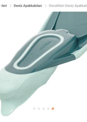 Turkuaz Gri Fermuarlı Erkek Deniz Ayakkabısı - Görsel 2