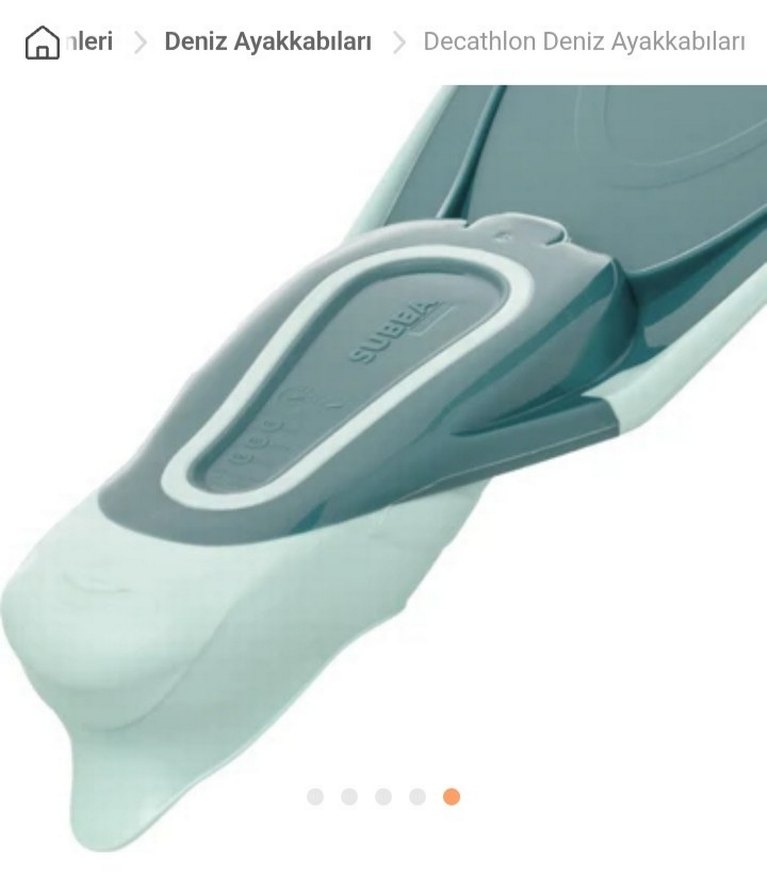 Turkuaz Gri Fermuarlı Erkek Deniz Ayakkabısı - Görsel 2