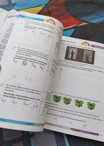 Beden Renk 6. Sınıf Matematik Güçlendiren Soru Bankası