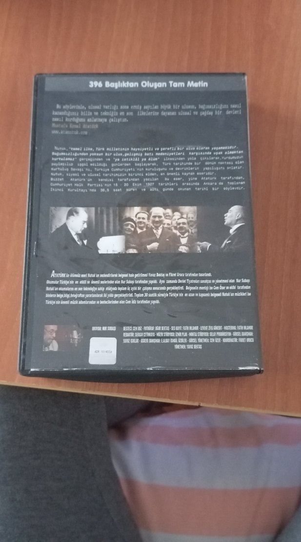 Nutuk - Atatürk'ün Tam Metni DVD - Görsel 2