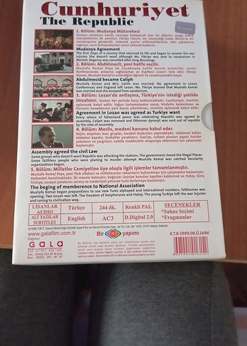 Cumhuriyet Belgesel Seti 3 DVD - Görsel 2