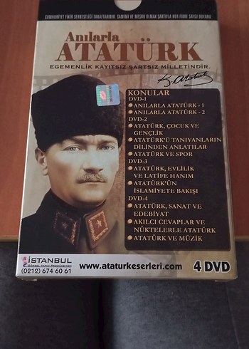 Anlarla Atatürk 4 DVD Seti - Görsel 2