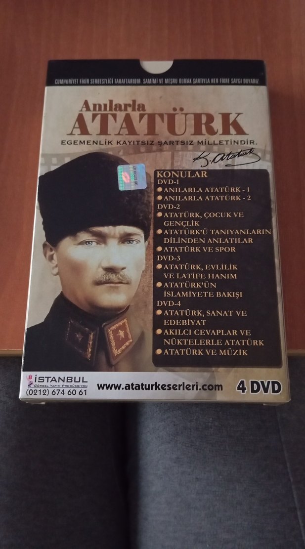 Anlarla Atatürk 4 DVD Seti - Görsel 2
