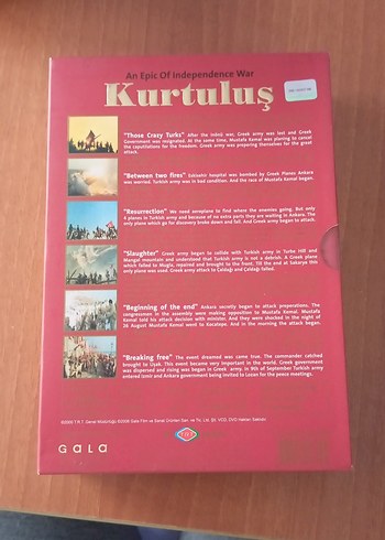 Kurtuluş Bağımsızlık Savaşı Belgeseli 3 DVD - Görsel 2