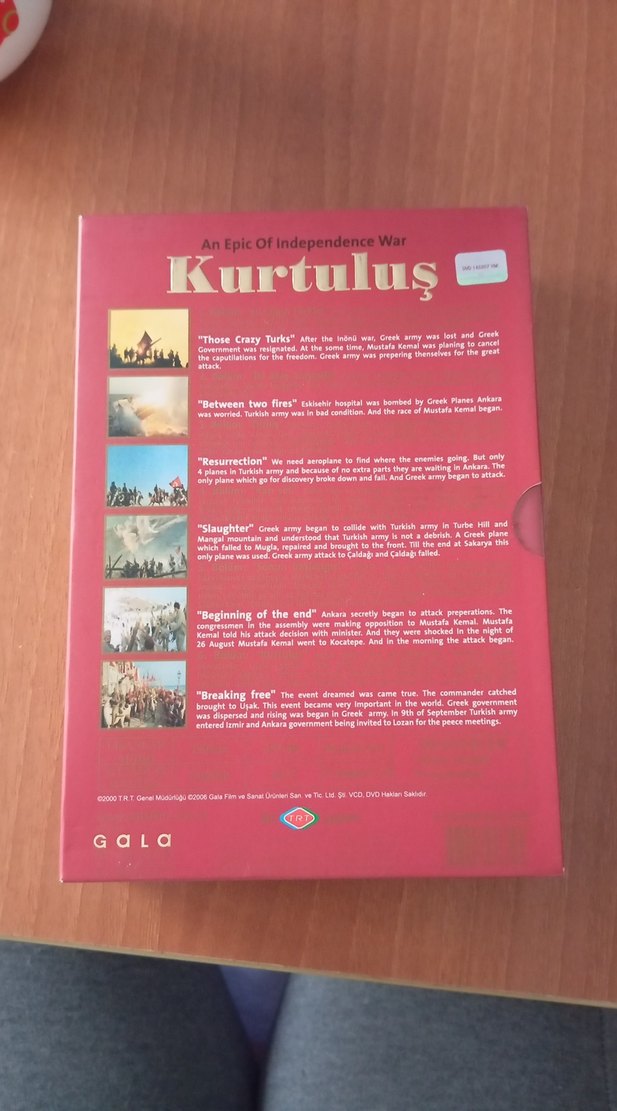 Kurtuluş Bağımsızlık Savaşı Belgeseli 3 DVD - Görsel 2