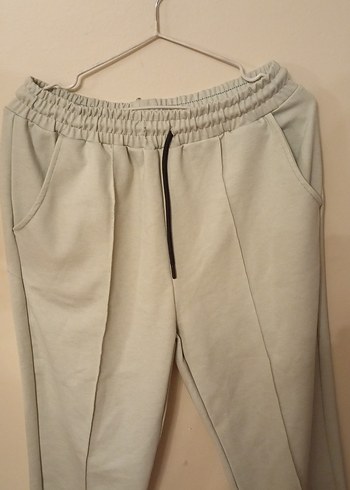 Bej Kadın Salaş Sweatpants - Görsel 2