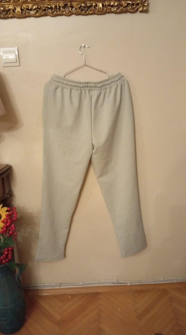 Bej Kadın Salaş Sweatpants - Görsel 4