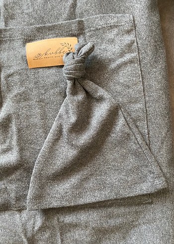 Gri Bebek Sling Taşıyıcı - Görsel 4