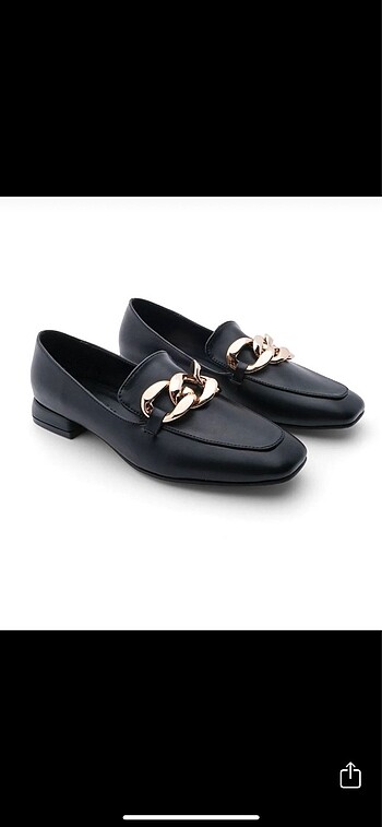 Marjın loafer ayakkabı