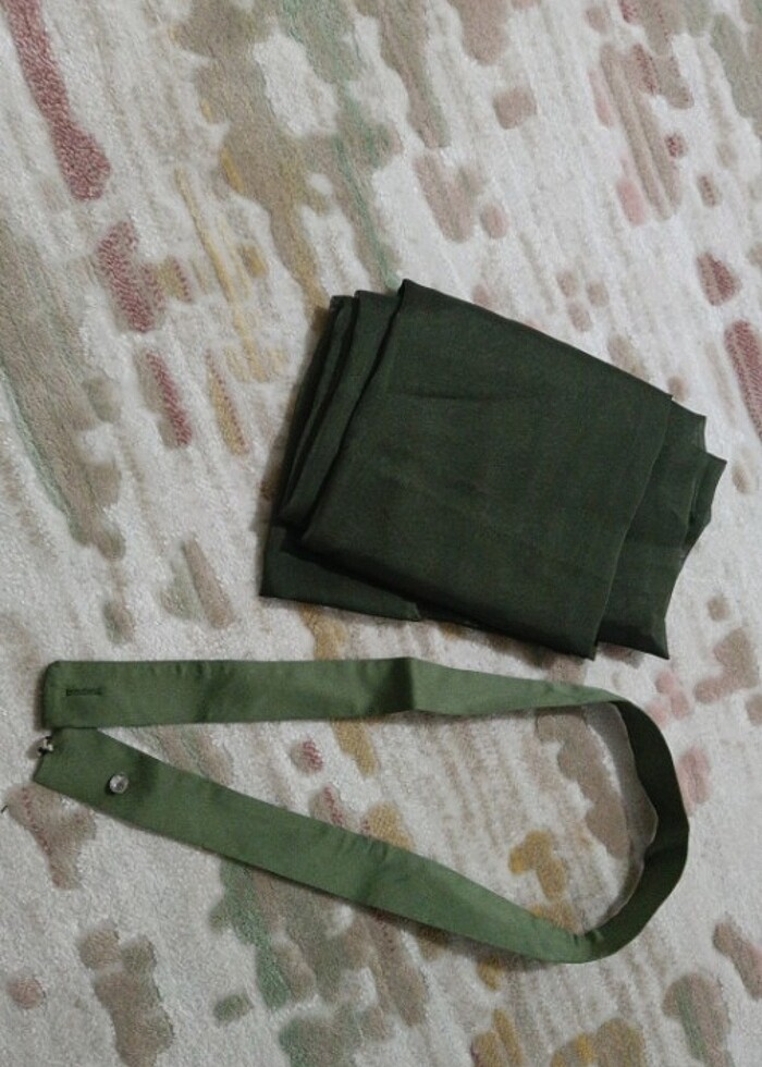 Abiye yeşil  - Görsel 3