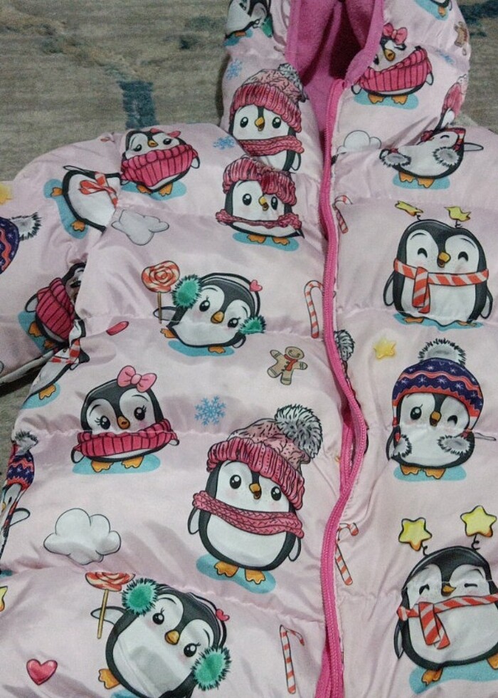 Kız çocuk mont - Görsel 2