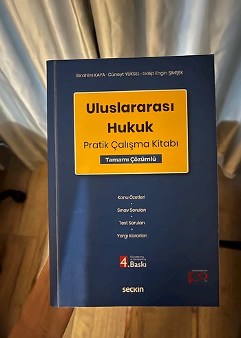 Uluslararası Hukuk Pratik Çalışma Kitabı 4. Baskı