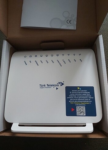 Fiber güçlü premium modem