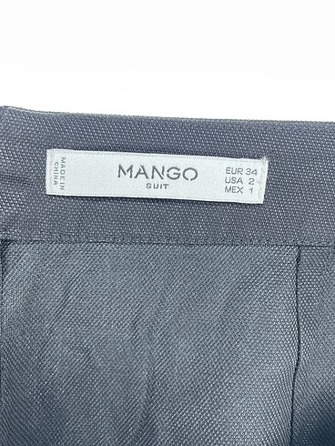 34 Beden siyah Renk Mango Kumaş Pantolon %70 İndirimli.