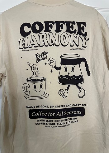 Bej Baskılı Hamile Tişörtü, Kısa Kollu, Pamuk - Görsel 8