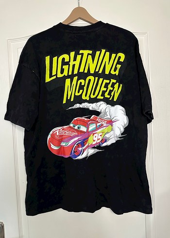 Çocuk Siyah Baskılı Kısa Kollu Tişört - Görsel 5