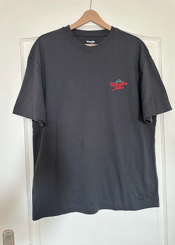 Erkek Siyah Oversize Pamuk Tişört - Görsel 4