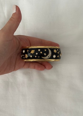 swarovski Diger Altın Renkli Bohem Desenli Bileklik