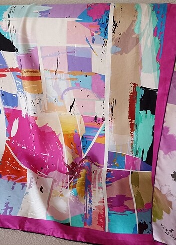 Wenezia ipek eşarp twil  - Görsel 5