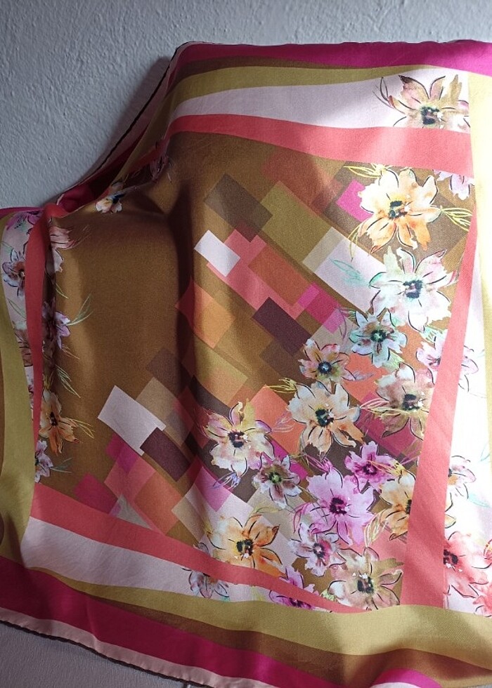 Wenezia ipek eşarp twil  - Görsel 4