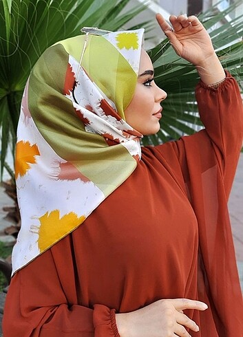 İpek eşarp - Görsel 2