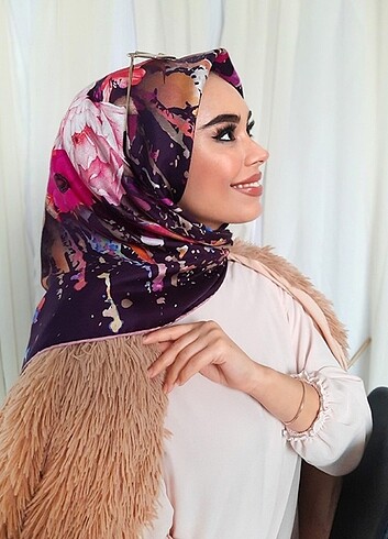 İpek eşarp - Görsel 5