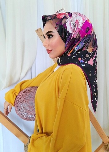 İpek eşarp - Görsel 6