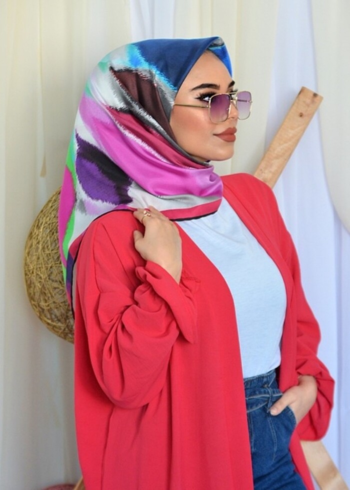 İpek eşarp - Görsel 4