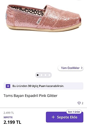 TOMS ayakkabı