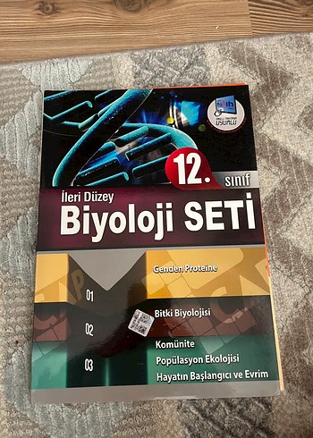 12. Sınıf İleri Düzey Biyoloji Seti