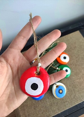 Beden mavi Renk Nazar boncuğu süsler