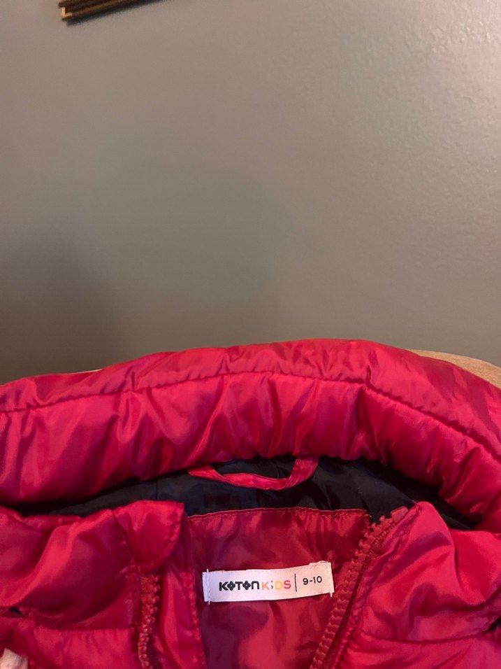 Kırmızı Koton 9-10 Yaş Şişme Yelek - Görsel 5