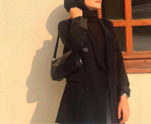 Siyah Blazer Ceket