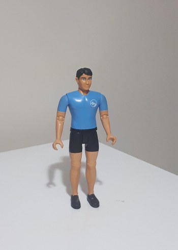 Mavi Sporcu Figür Aksiyon Oyuncak
